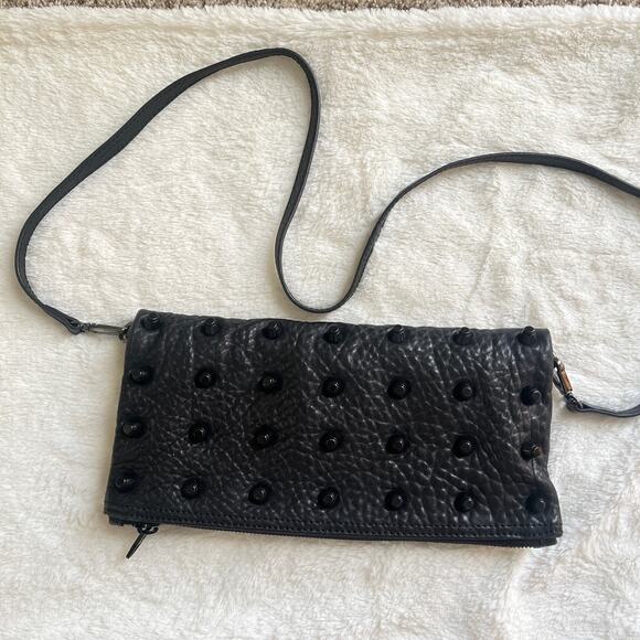 Alexander Wang studs black crossbody flap bag - Picture 2 of 9